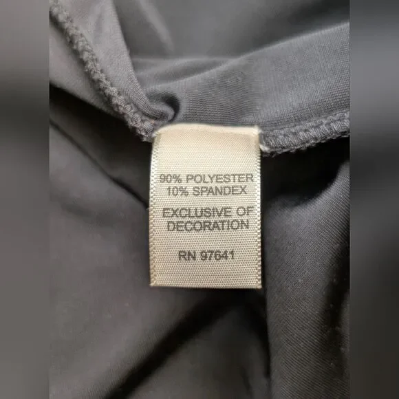 J. Jill Black Velvet Embroidered Top M Floral Whimsigoth Gothic Romantic Blouse - Picture 6 of 8